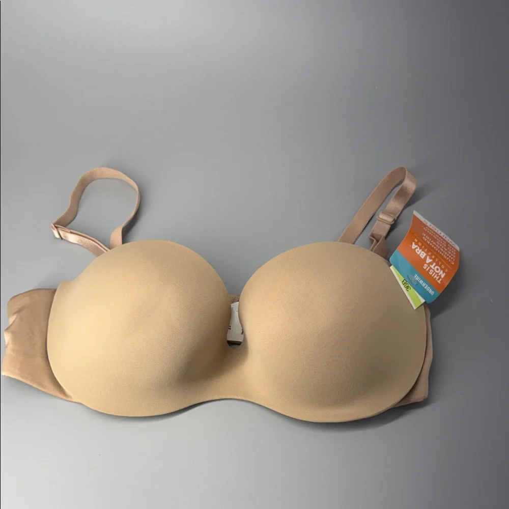Warner's Womens Cushioned Underwire Lightly Lined Convertible Strapless Bra 36B - Picture 1 of 10